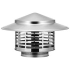 Chimney Cap Stainless Steel Roof Chimney Cap Stove Exhaust Pipe Rain Cap Us