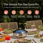 Our Place Titanium Always Pan Pro Chrome 2 9qt   2 75l Sw1 - 10 5  Pan