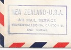 New Zealand Air Cover 19 8 1940  Airmail Service New Zealand To United States