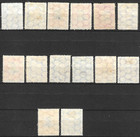 El Salvador Stamps 1910 Sc  379-390   Pres  Fernando Figueroa   Complete Set