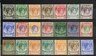 Malaya Straits Settlements 1937 Kgvi 21v Set Die I   Ii Mint Sg 278-298 M3602