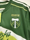  custom  Large Authentic 2015 Portland Timbers Mls Cup Jersey  not Game Worn 