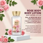 Rose Bath And Body Gift Set 4piece Shower Gel Lotion Mist Exfoliating Scrub