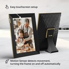 Smart Digital Photo Frame - W10k Touch 10 1-inch Lcd - Black gold Nixplay