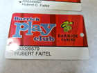 Vintage Lot Of 2 Barrick Play Club Casino Players Slot Card Las Vegas