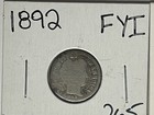 Lot Of 4 Silver Dimes 1892 Barber 59 61   64 Roosevelt 90  Silver Vintage Coins