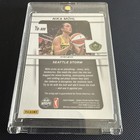 2025 Panini Prizm Wnba Nika Muhl Silver Auto Seattle Storm