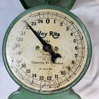 Vintage Way Rite Farmhouse Kitchen Mercantile Scale
