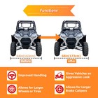 4pcs 2 0  4x156 131mm Wheel Spacers For Polaris Ranger 570 900 1000 Rzr Xp 1000