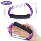 Strong Large Durable Buggy Carabiner Stroller Hooks Mummy Clip Pram Pushchair   