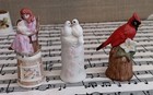 Vintage Thimble Collection Lot Of 33 Bone China Wood Ceramic Metal