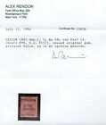 Ceylon  98  sg  157  Mint Fine Full Original Gum Lightly Hinged   certificate  