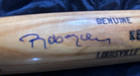 Roberto Kelly Signed Game Used Cracked Baseball Bat Mlb