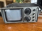 Daytron Dt-505 Vintage 1980 Portable Tv -vhf-uhf   Ac Power Cord - Tested