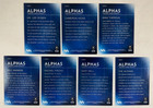 Alphas Season 1  cryptozoic 2013  Complete Character Bios Chase Card Set Cb1-cb7