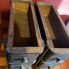 4 Vintage  Singer Treadle Sewing Machine Drawers   Racks