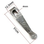 Custom Hand Made Titanium Deep Carry Pocket Clip For Spyderco Para 3 Lightweight