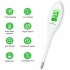 Easy home Digital Thermometer  8 Sec Fast Reading  Backlit And Alarm  Emt-a12