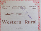 1894 Advertising Pamphlet Western Rural   American Stockman Newspaper Magazine