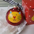 Coton Colors  meow  Cat Ornament 4 Inches