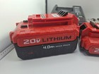 Porter Cable 20v Max Lithium Ion 1 2 Drill Model Pcc601  - 4 Battery   Charger