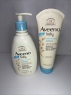 Aveeno Baby Daily Moisture Lotion  Fragrance Free  12 Fl Oz Pump   8oz Tube 2025