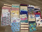 Huge Vintage Lot Of Flat Wrap Gift Wrapping Paper Most Everyday 4  Lbs Birthday