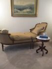 Vintage French Chaise Lounge French Sofa Louis Xvi Daybed Walnut Uship Detroit