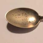 Antique Gorham Sterling Silver Forget Me Not Souvenir Spoon Santa Monica Ca 759