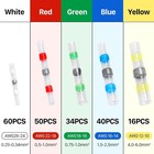 200pcs Conectores Soldadura Termorretr  ctil Impermeables Cable200pcs Conectores