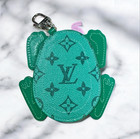 Louis Vuitton Lv Green Monogram Frog Bag Charm Keychain No Box