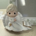 Precious Moment Girl Baptism christening Picture Frame No Box 
