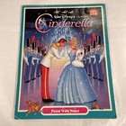 1987 Cinderella - Mcdonalds Paint With Water Disney Coloring Book