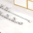 Solid 925 Silver Adjustable Bell Anklet Dual-purpose Anklet bracelet Up To 10 5 