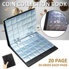 480 Pocket Coin Collection Album Collection Coin Books High-capacity Coin Holder