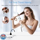 Bestek Universal Travel Adapter 220v To 110v Voltage Converter With 6a 4-port