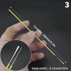 Morezmore M00380 1pc Micro Spatula 1 2mm Extra Fine Miniature Sculpting Tool