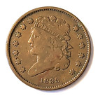 1835 Half Cent  Vg