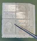 Us Stamps Scott 720 3c Plate Block Washington 1932 M nh Very Fresh