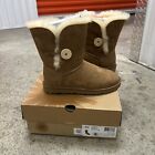 Ugg Bailey Button Ii Women  Size Us 6w Chestnut Australia 5803