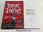 Signed Empire Of The Vampire By Jay Kristoff Barnes   Noble Exclusive 1st 1st Hc