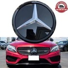 For 2013-2018 Mercedes Benz A C E Ml Cls Mirror Black Grille Front Badge Emblem