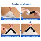 New Carpet Grippers Anti Curling Non Slip Rug Pads Washable Reusable Floor Tape