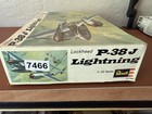 Vintage Revell P-38j Lightning 1 48 Scale Model Airplane Kit New Open Box 7466
