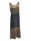 1930s Paramount Studios Silk Chiffon Dress     Art Deco Evening Gown 30s