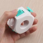 Unique 6 Sided Fidget Cube Ring Toy Stress Anxiety Relief Attention Focus Kid 