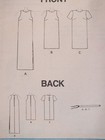 Amazing Oop Designer Lida Baday Mccalls 6472 Ms Dress   Belt Pattern 6-8-10 Uc