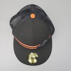 Harley-davidson New Era 59fifty Mesh Fitted Hat 7 1 2 Black Orange Logo