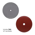 Hi-tech Diamond 10  Slab Saw   Lapidary Saw Machine   Includes Two Blades   Vise