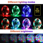 50ft Led Strip 2835 Rgb Flexible Lights Dc12v Led Waterproof Decorative Lights